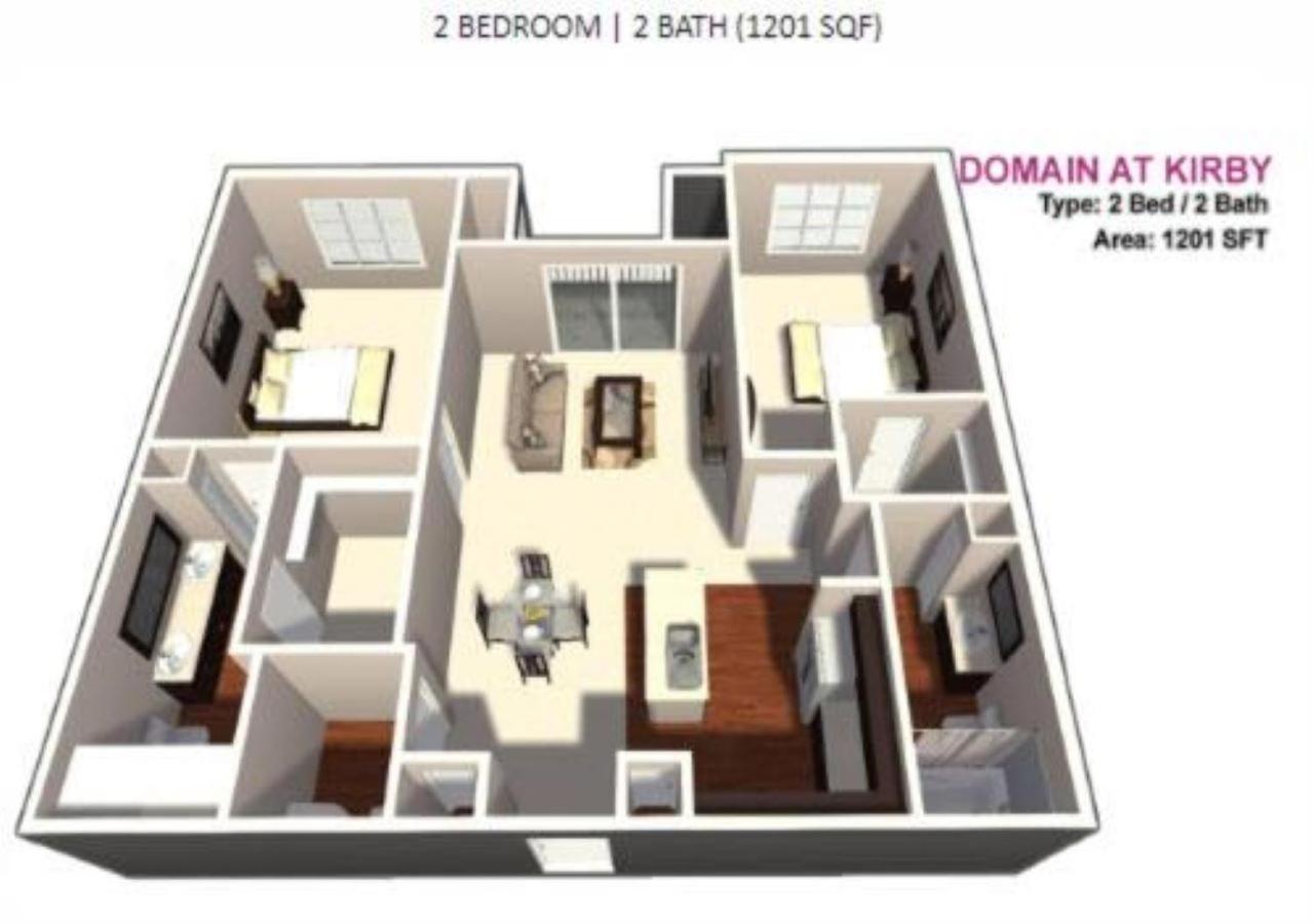 Inviting 2Br - Gym, Pool, Biz Center & Free Parking! Walk 2 Nrg Stadium! Near Med Ctr, Galleria, & Rice Village 休斯敦 外观 照片